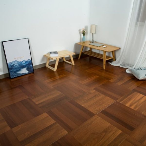 T-shaped parquet wood flooring