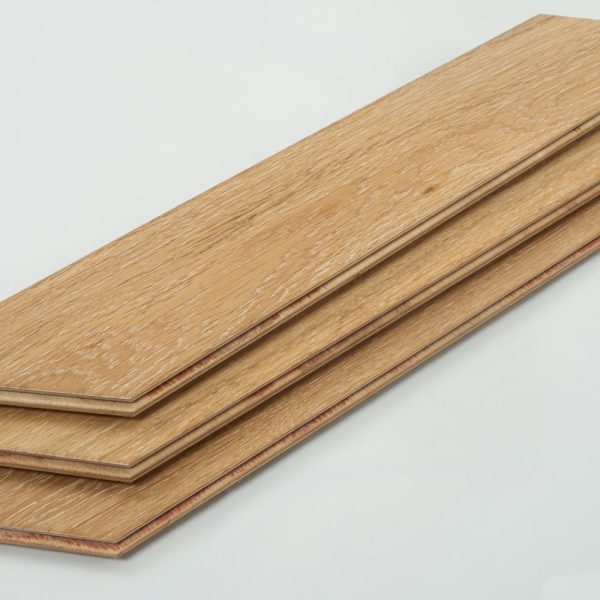 Chevron parquet floorings