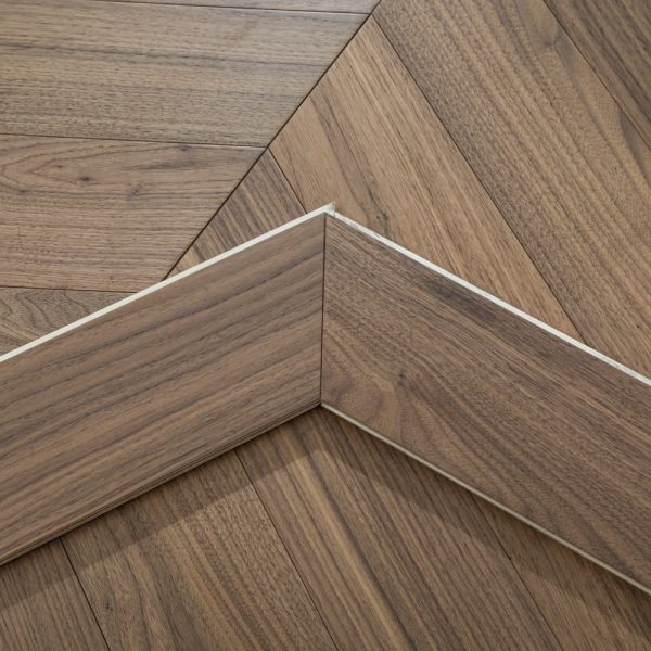 Custom chevron floor ing