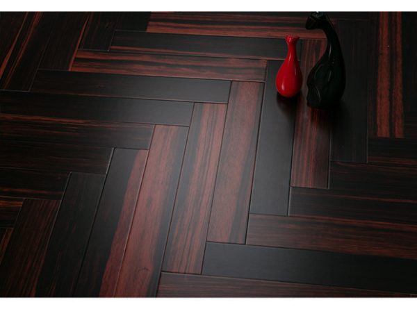 ebony herringbone böden