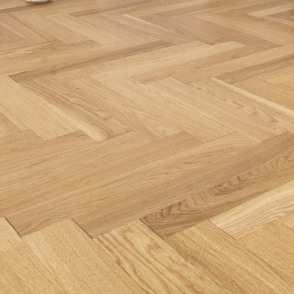 bedroom herringbone floor