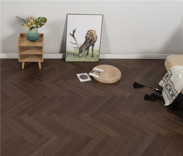 border herringbone flooring
