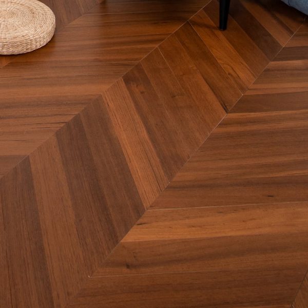 Sol en bois Chevron pour les sous-sols