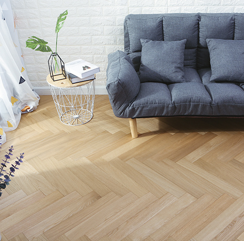 unfinished Look Draht gebürstete Eiche kommerzielle Bodenbeläge