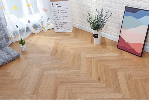 Elegant engineered herringbone flooring| Natural oak | R1106 – Bild 6
