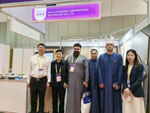 Group photo at the exhibition
