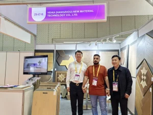 Group photo at the exhibition