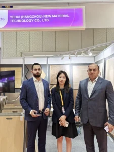 Group photo at the exhibition4