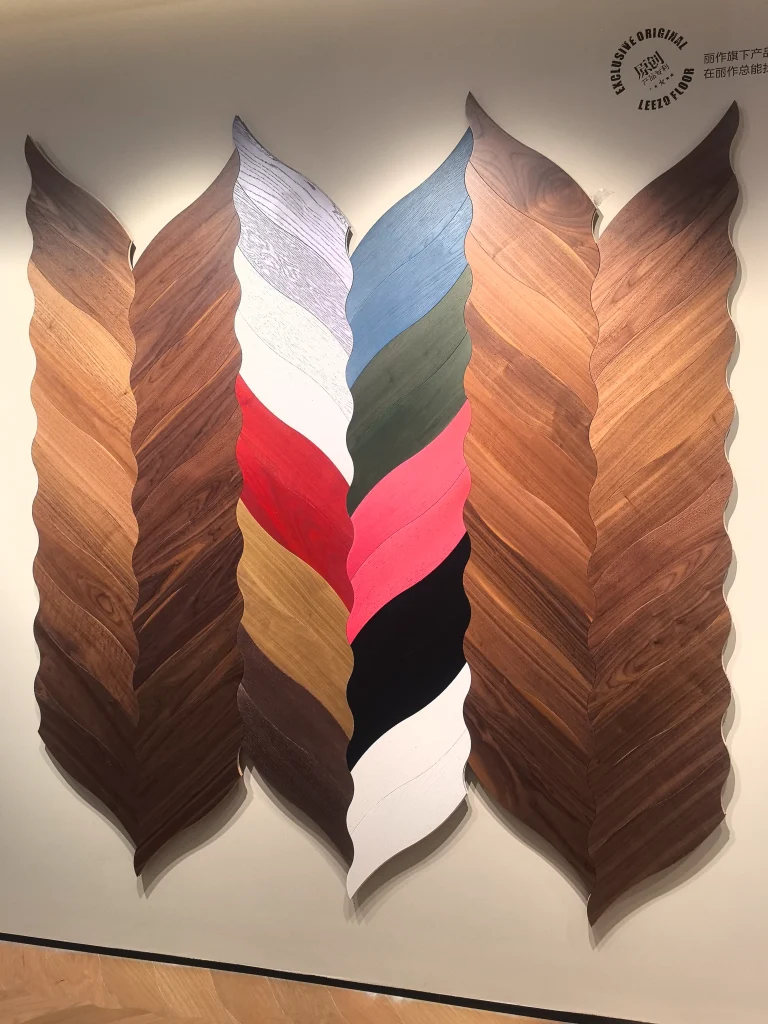 different flooring colors