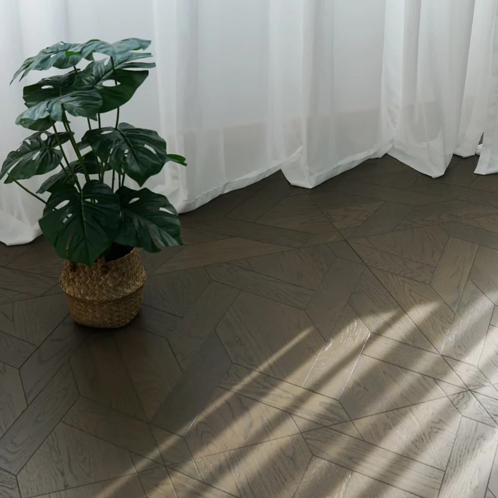 parquet flooring Chinese knot