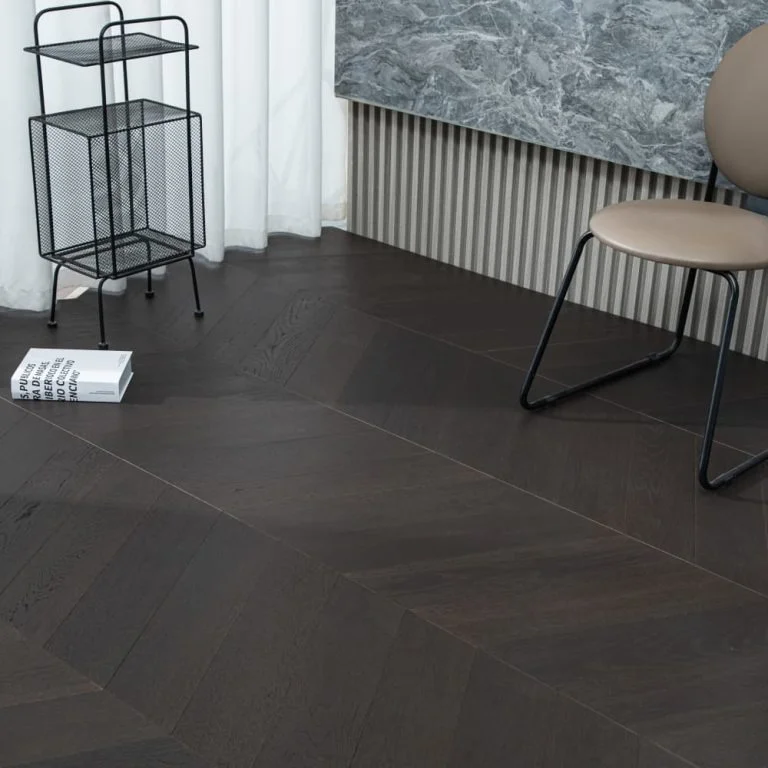 Chevron flooring