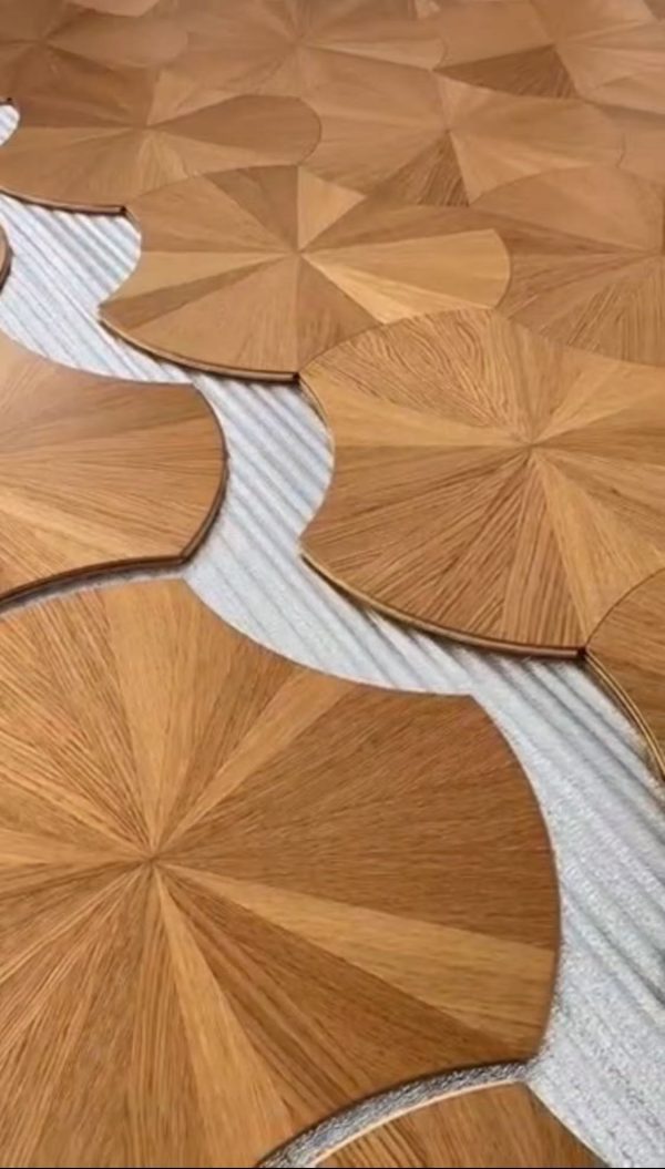 Walnut Lotus Parquet Flooring -LZY23 | YEHUI - Image 5