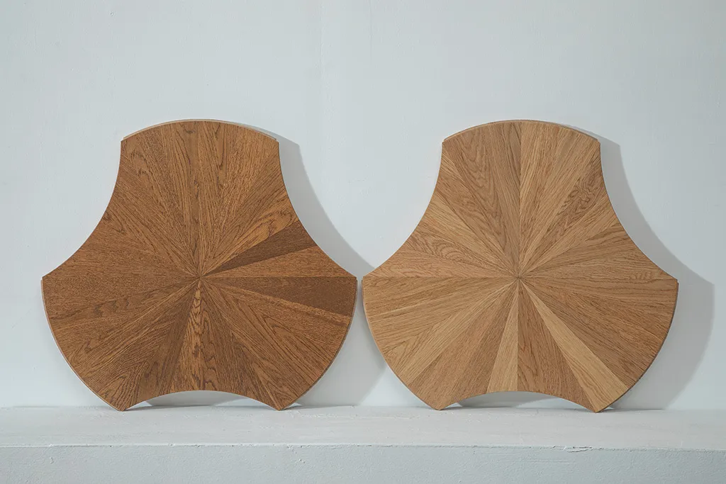 Lotus Pattern Parquet Flooring