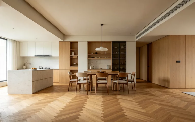 Was macht Herringbone Holzböden eine zeitlose Designwahl