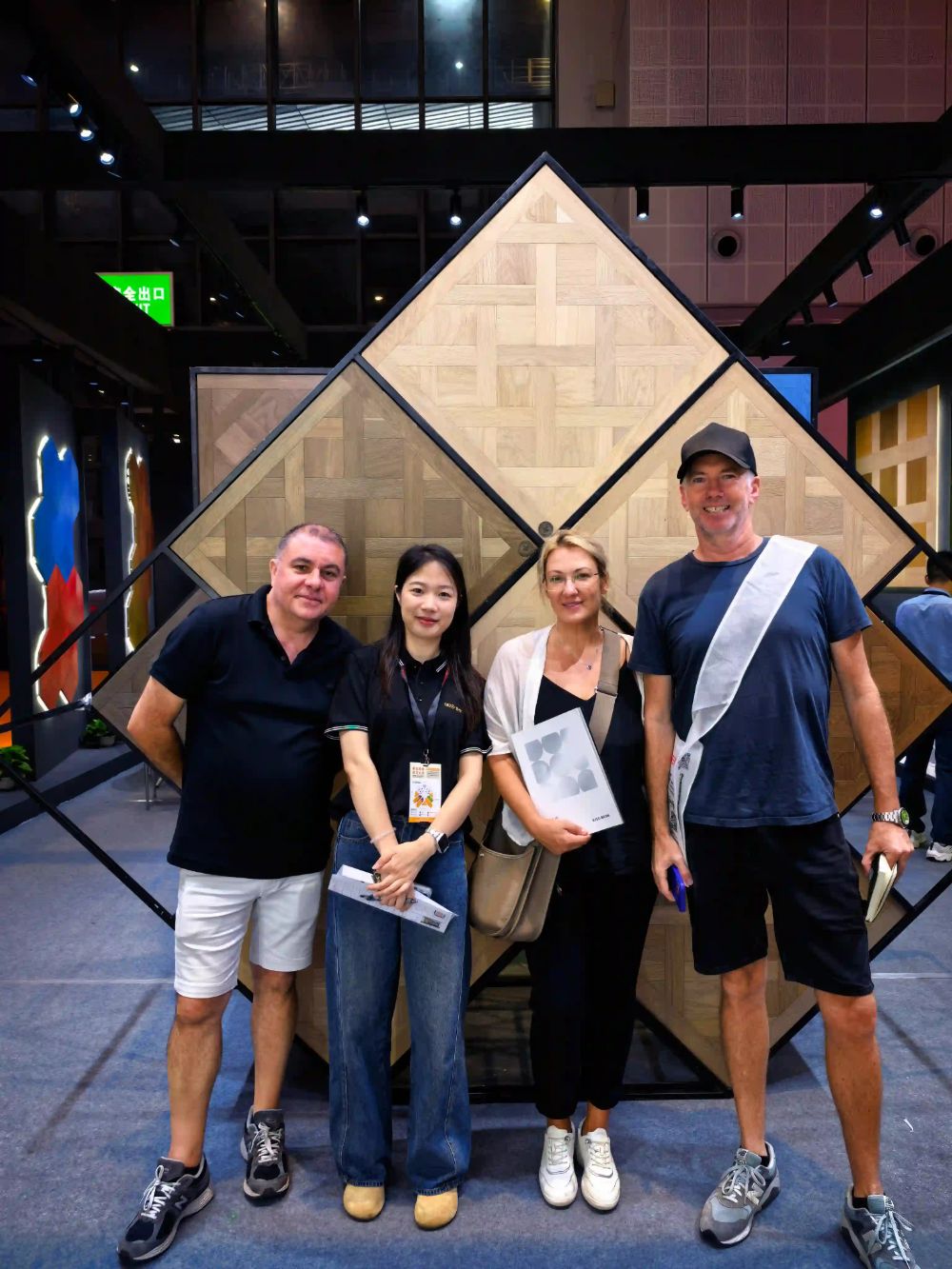 YEHUI at DOMOTEX asiaCHINAFLOOR A Shanghai Flooring Exhibition Recap of Parquet Design and Global Connections